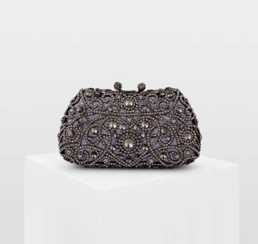 Bolso de Noche con Cristales Brillantes - Image 6