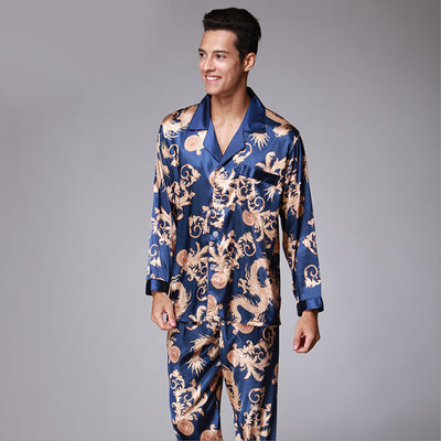 Pijama Largo para Hombre - Conjunto Cómodo de Pantalón y Manga Larga - Image 4