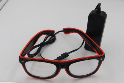 Gafas LED EL Wire 7 Colores Intermitentes - Accesorios Luminosos para Fiestas - Image 26