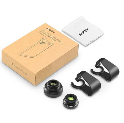 Kit de Lentes 3 en 1 Aukey PL-A1: Gran Angular, Ojo de Pez y Macro - Image 3