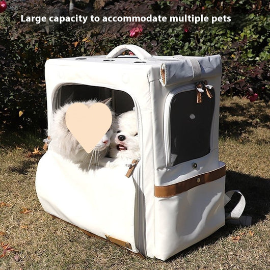 Mochila de Transporte para Gatos con Control de Estrés - Image 4
