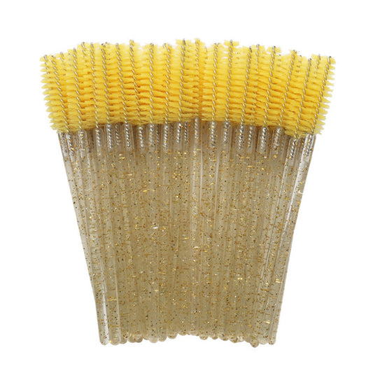 Cepillo Desechable de Cristal para Pestañas