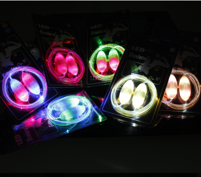Cordones LED Deportivos Luminosos - Cordones Redondos con Luz - Image 3