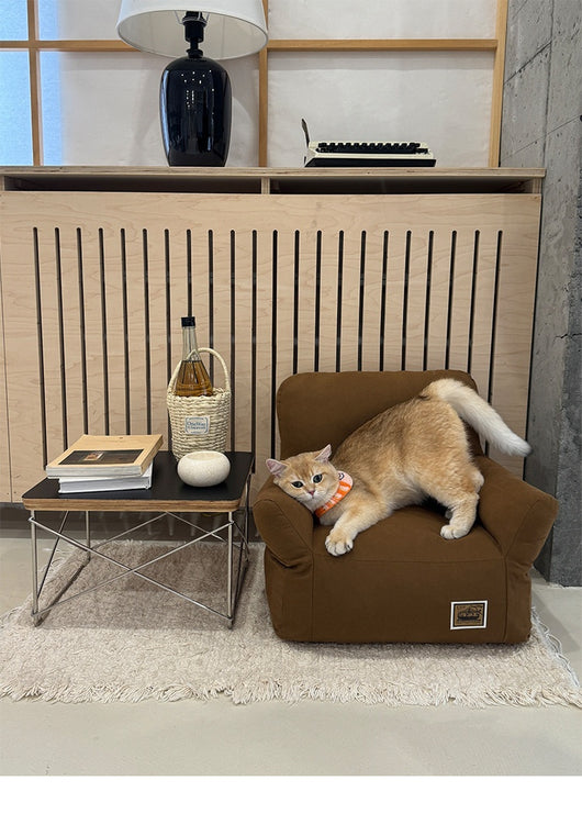 Cama Sofá para Mascotas con Diseño Acogedor - Lavable y Transpirable - Image 37