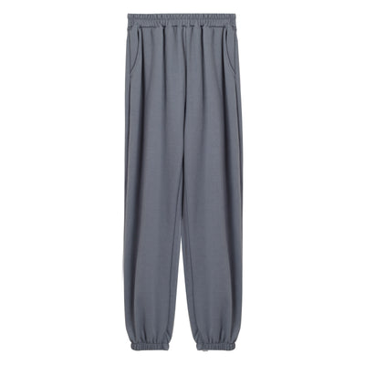 Pantalones Deportivos Blancos Holgados para Mujer - Otoño y Verano - Image 6