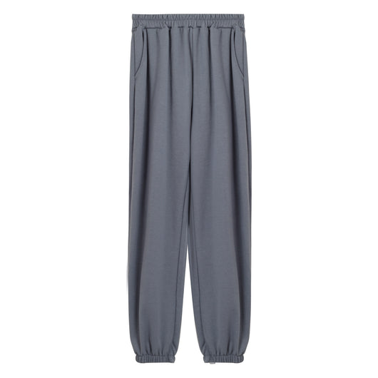 Pantalones Deportivos Blancos Holgados para Mujer - Otoño y Verano - Image 6