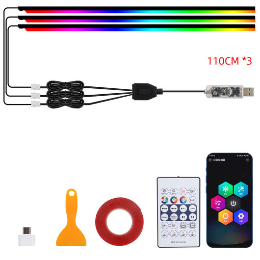 Luz Ambiental LED para Interior de Auto con Control de Color - Image 15