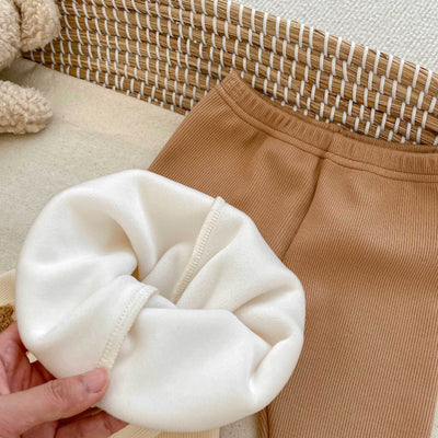 Pantalones Térmicos Infantiles con Osito Bordado 3D - Calidez y Comodidad - Image 18