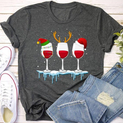 Playera Casual Estampada para Mujer Manga Corta - Image 20