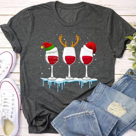 Playera Casual Estampada para Mujer Manga Corta - Image 20