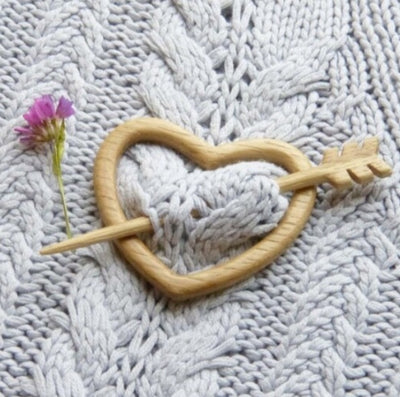 Broche de Chal de Madera Natural - Alfiler Elegante para Mujer - Image 11