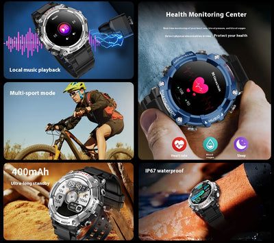 Reloj Inteligente T96 con Reproductor MP3, Auriculares Inalámbricos y Función 3 en 1 - Image 18