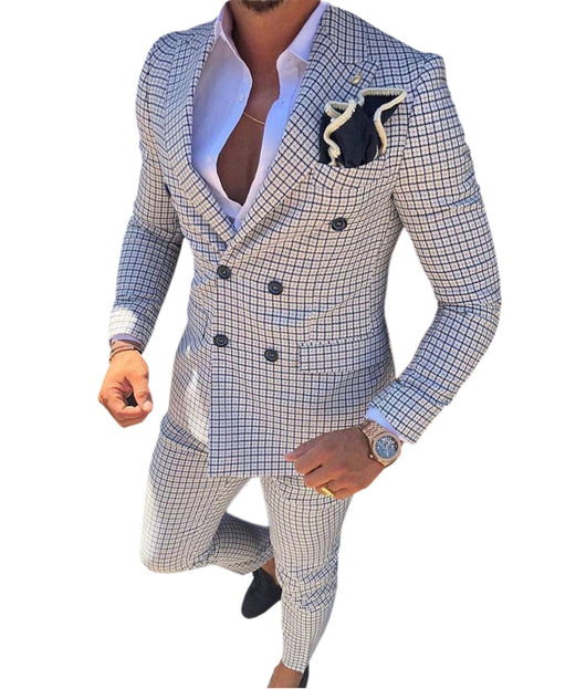 Traje Ejecutivo Slim Fit Dos Piezas Estilo Coreano para Hombre - Image 7