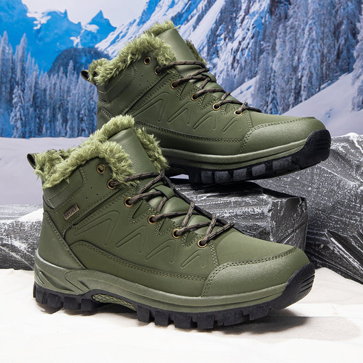 Zapatos Térmicos Altos para Hombre Talla Grande con Forro de Polar - Image 4