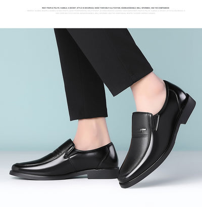 Zapatos de Cuero para Hombre Casual Negocios con Suela Flexible - Image 10