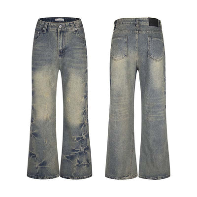 Jeans Flare Desgastados para Hombre - Estilo Vintage Moderno - Image 5