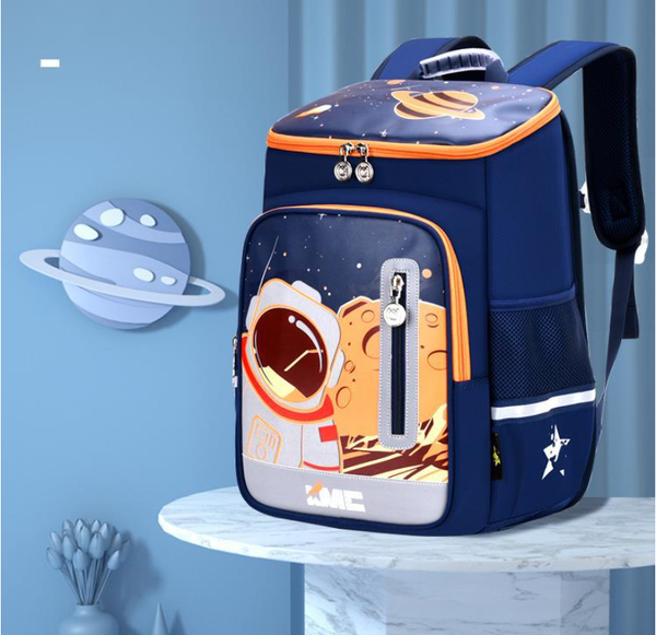 Mochila Escolar Protectora de Espalda Ligera para Niños