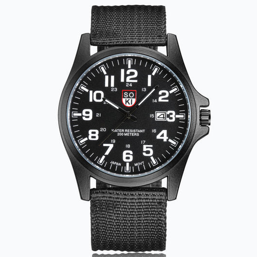 Reloj Deportivo Hombre con Correa Trenzada y Calendario - Image 11