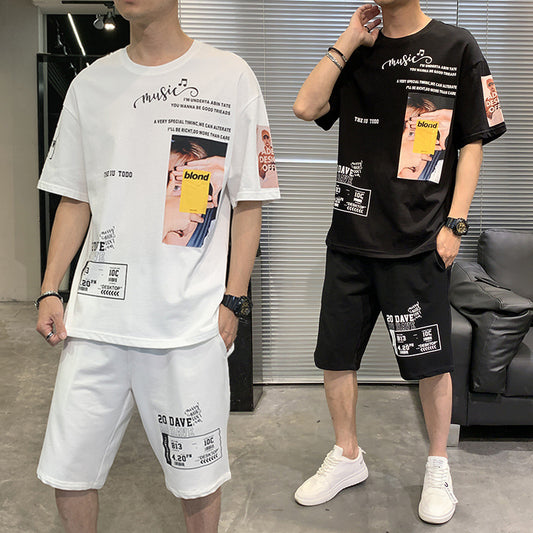 Conjunto de Camiseta Manga Corta para Hombre - Colección Verano