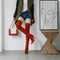 Botas Altas Vintage con Tacón Fino y Punta Aguda