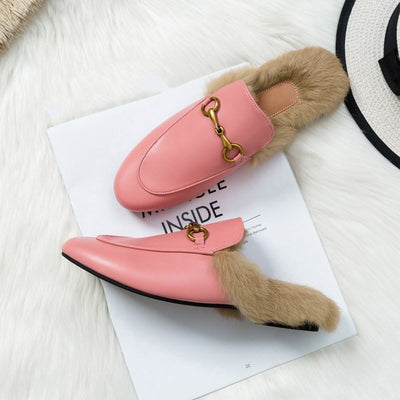Zapatos Planos Tipo Conejo para Otoño e Invierno - Image 9