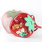 Bolsa Transparente Strawberry Soft-Girl con Diseño de Bandolera