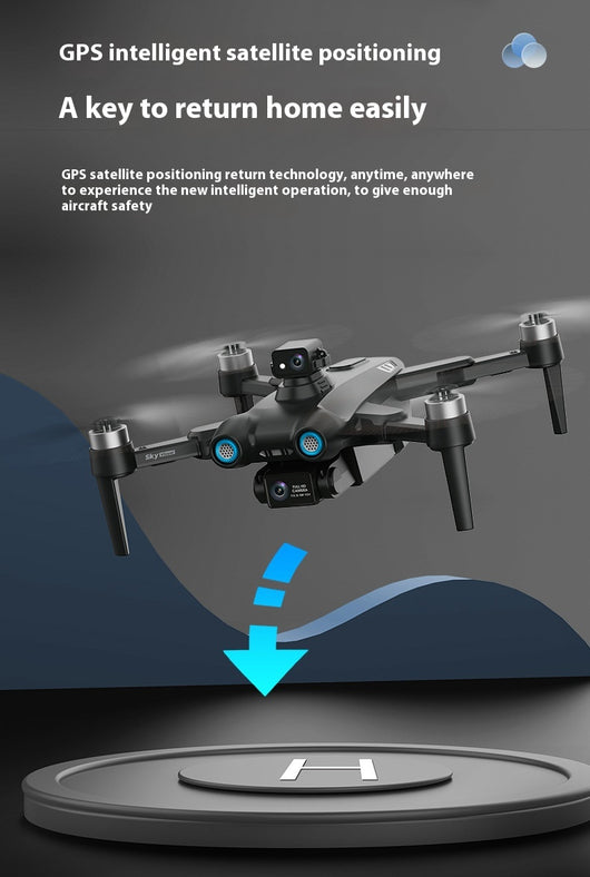 Dron Cuadricóptero con Cámara HD y GPS de Motor sin Escobillas - Image 24