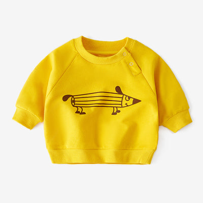 Sudadera de Algodón Puro en Colores Sólidos - Image 6