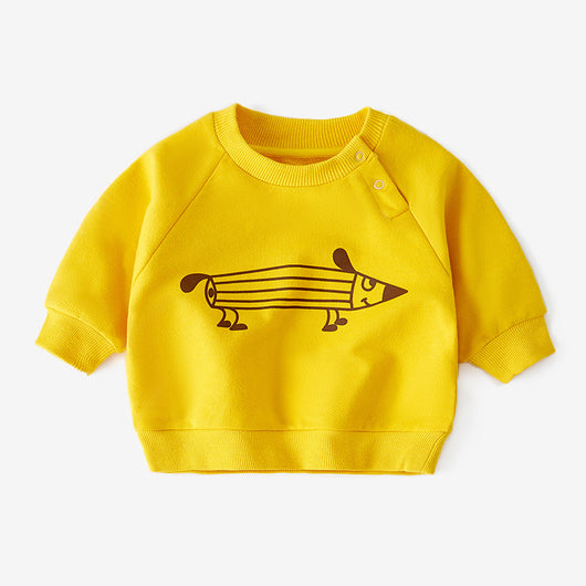 Sudadera de Algodón Puro en Colores Sólidos - Image 6