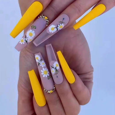 Uñas Postizas Extra Largas Forma Bailarina - Image 9