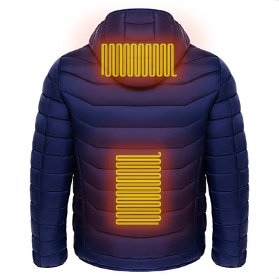 Chaqueta Acolchada con Calefacción para Hombre - 9 Zonas de Calor - Image 10