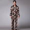 Men's Long Pajamas - Comfortable Long-Sleeved Top and Pants Set