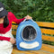 Mochila Transportadora Respirable para Mascotas - Gran Capacidad Cápsula Espacial