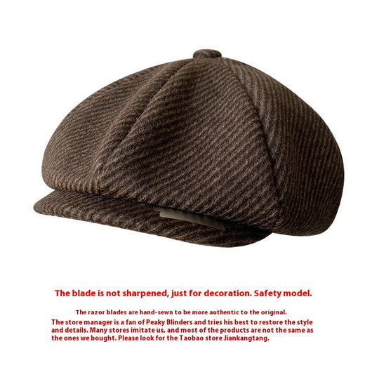 Gorra Octagonal Retro Británica con Visera - Estilo Vintage Yuppie - Image 16