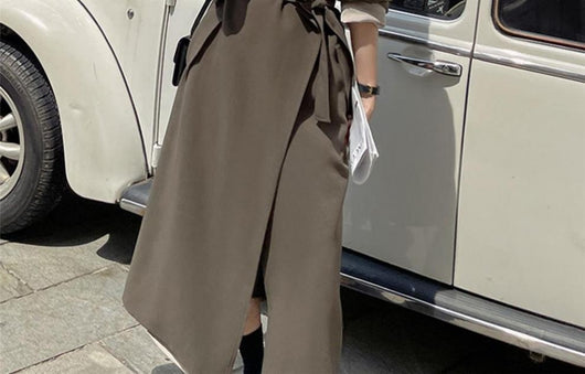 Abrigo Elegante Estilo Hepburn con Presencia Sofisticada - Image 10