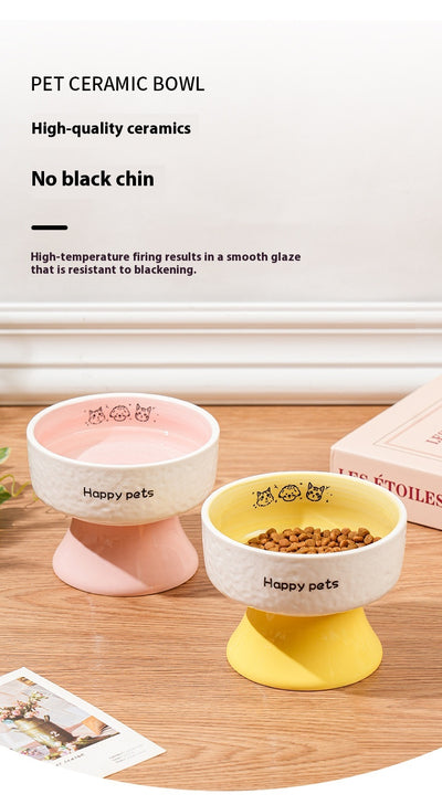 Comedero Elevado de Cerámica para Gatos con Protección Cervical - Image 10