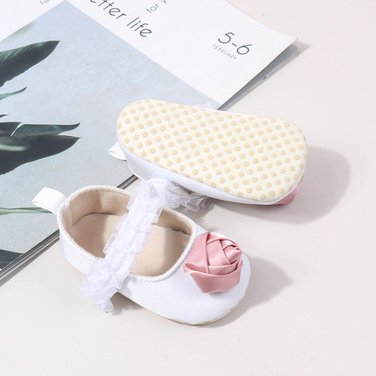 Zapatos Occidentales para Niña con Suela Suave y Detalles de Seda Imitada - Image 13