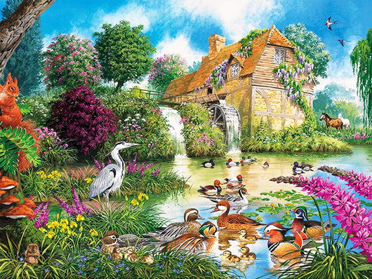 Cuadro de Diamantes 5D DIY - Pintura de Paisaje para el Hogar - Image 21