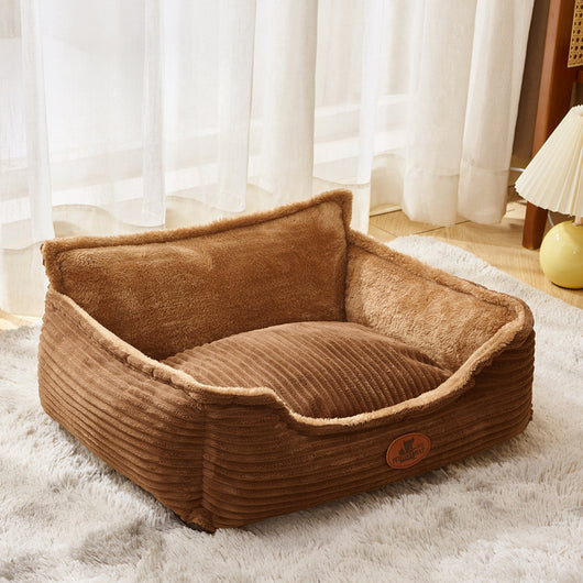 Cama Convertible para Perros y Gatos - Nido Térmico 4 Estaciones con Cojín Desmontable - Image 7