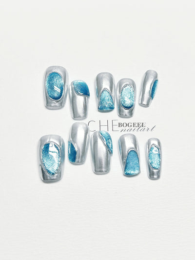 Esmalte de Uñas Geométrico Minimalista Fashion - Image 4