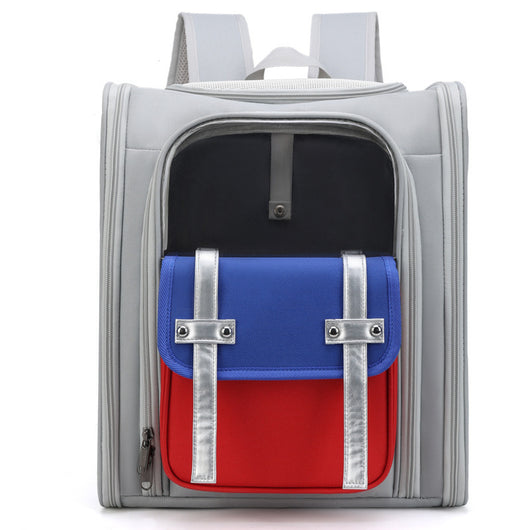 Mochila Transportadora Plegable para Mascotas - Respirable y Cómoda - Image 34