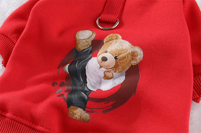 Ropa Térmica Kung Fu para Perros - Forro Polar Abrigador - Image 15
