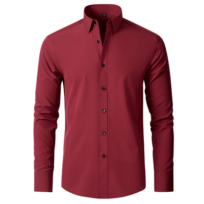 Camisa Ejecutiva Elástica Antirruga sin Planchado para Hombre - Image 10