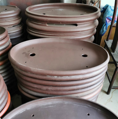 Maceta Ovalada Artesanal Estilo Antiguo para Plantas y Flores - Image 10