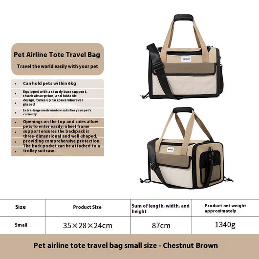 Bolsa de Transporte para Gatos con Asa de Hombro - Image 6