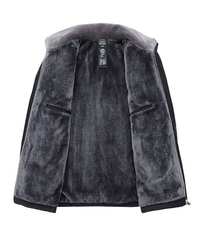 Chamarra Acolchada de Invierno para Hombre con Forro de Felpa - Image 10
