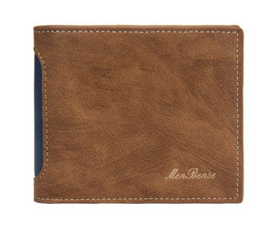Billetera Corta para Hombre Diseño Moderno con Combinación de Texturas - Image 10