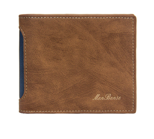 Billetera Corta para Hombre Diseño Moderno con Combinación de Texturas - Image 10