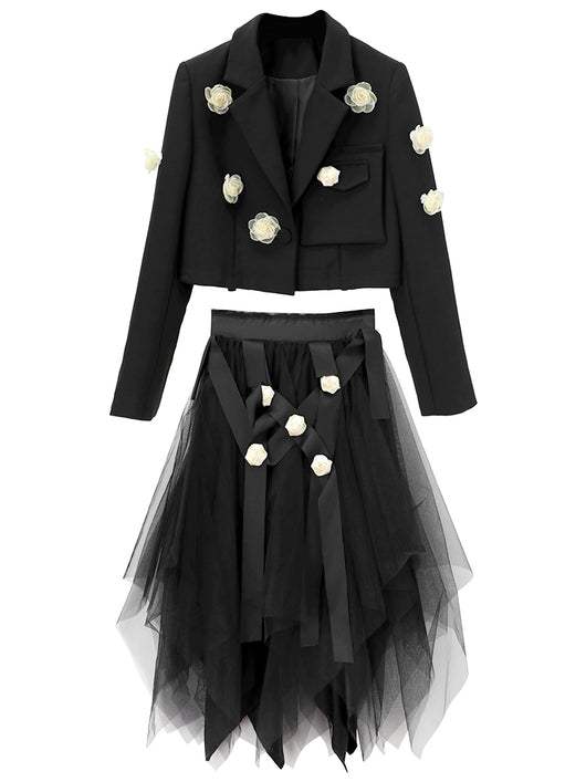 Conjunto de Falda y Blazer para Mujer - Traje Ejecutivo Elegante - Image 15