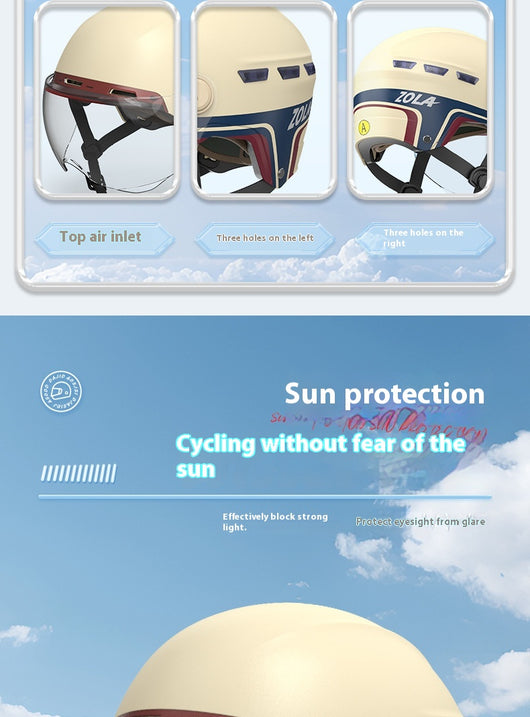 Casco de Protección Solar para Autos Eléctricos - Image 21
